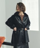 【イェッカ ヴェッカ/YECCA VECCA】のレザーライクシャツジャケット Black|ID: prp329100004767519 ipo3291000000034526679
