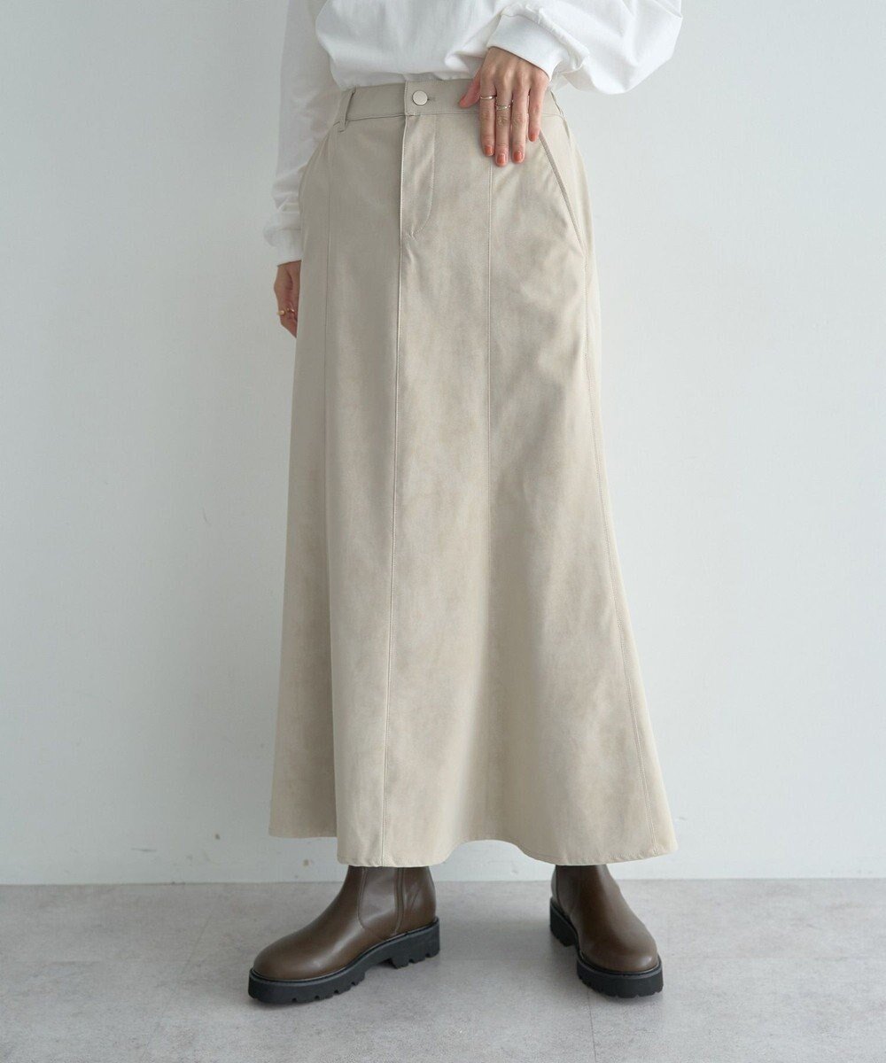 【イェッカ ヴェッカ/YECCA VECCA】のレザーライクマーメイドスカート インテリア・キッズ・メンズ・レディースファッション・服の通販 founy(ファニー) 　ファッション　Fashion　レディースファッション　Fashion for Women　スカート　Skirts　おすすめ　Recommended / Our Picks　ジャケット　Jacket, Outerwear　ストレッチ　Stretch, Stretchy Fabric　セットアップ　Set-Up, Coordinated Outfit　ビンテージ　Vintage, Retro Style　フィット　Fit, Slim Fit　フェイクレザー　Faux Leather, PU Leather　ポケット　Pocket, Pocket Detail　マーメイド　Mermaid, Fishtail Silhouette　ループ　Loop, Loop Knit　人気　Popular, Best Seller　A/W・秋冬　Autumn/Winter　Ivory|ID: prp329100004767520 ipo3291000000034817941