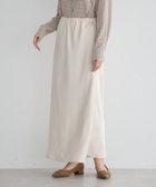 【イェッカ ヴェッカ/YECCA VECCA】のサテンフレアスカート Ivory|ID: prp329100004767521 ipo3291000000034526685