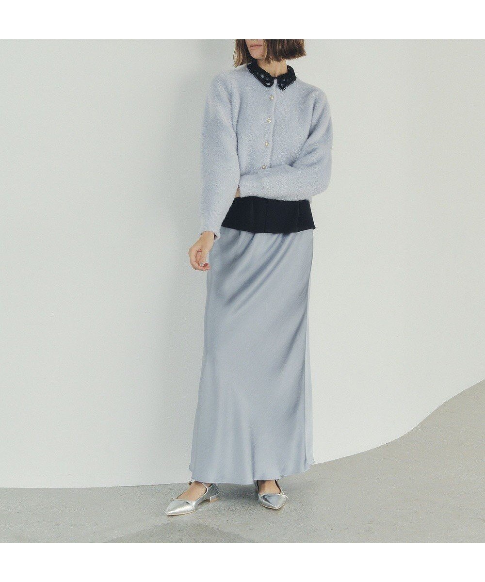 【イェッカ ヴェッカ/YECCA VECCA】のサテンフレアスカート インテリア・キッズ・メンズ・レディースファッション・服の通販 founy(ファニー) ファッション Fashion レディースファッション Fashion for Women スカート Skirts Aライン・フレアスカート A-Line & Flared Skirts 新作・新入荷 New Arrivals / New In おすすめ Recommended / Our Picks エレガント 上品 Elegant サテン Satin, Glossy Fabric シンプル Simple, Minimal フィット Fit, Slim Fit フレア Flare, Flared ポケット Pocket, Pocket Detail A/W・秋冬 Autumn/Winter Grayish Blue|ID: prp329100004767521 ipo3291000000034526687