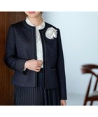 【エニィ スィス/any SiS】のリップルボーダーストレッチ ジャケット ネイビー|ID: prp329100004767525 ipo3291000000034526715