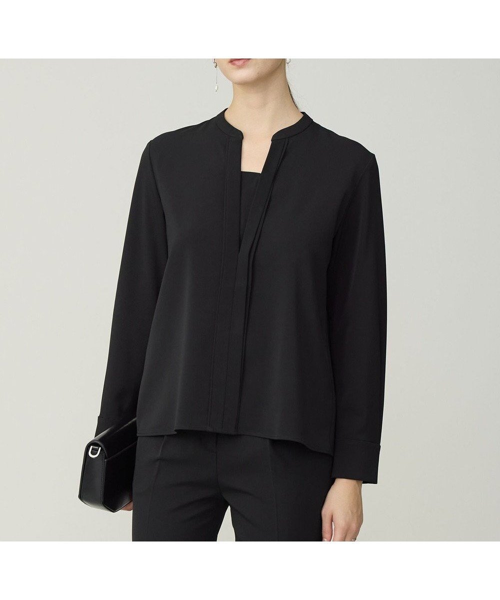 【アイシービー/iCB】の【先行予約】Fied キーネック ブラウス 人気、トレンドファッション・服の通販 founy(ファニー) ファッション Fashion レディースファッション Fashion for Women トップス・カットソー Cut & Sew Tops シャツ・ブラウス・オフィスカジュアル Elegant Blouses & Button-Ups 春 Spring 洗える Machine Washable ジャケット Jacket, Outerwear ストレッチ Stretch, Stretchy Fabric セットアップ Set-Up, Coordinated Outfit チェック Check, Plaid, Tartan 人気 Popular, Best Seller ハイネック High Neck, Mock Neck ボトム Bottoms, Lower Wear ラップ Wrap, Wrap Design ワイド Wide, Wide Fit S/S・春夏 SS, Spring/Summer, Warm Season おすすめ Recommended / Our Picks 夏 Summer セレモニー Ceremony ビジネス 仕事 通勤 Business / Work / Commuting 2026年 2026 other-1|ID: prp329100004767549 ipo3291000000034526821