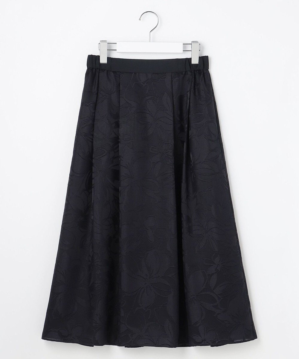 【自由区/JIYU-KU】の【セットアップ対応】フラワーオパールプリント スカート インテリア・キッズ・メンズ・レディースファッション・服の通販 founy(ファニー) 　ファッション　Fashion　レディースファッション　Fashion for Women　セットアップ　Matching Sets　スカート・ミニ/ミディ/マキシ　Skirts / Mini, Midi & Maxi Skirts　新作・新入荷　New Arrivals / New In　おすすめ　Recommended / Our Picks　エレガント 上品　Elegant　サテン　Satin, Glossy Fabric　シンプル　Simple, Minimal　セットアップ　Set-Up, Coordinated Outfit　ツイル　Twist, Twisted Detail　フレア　Flare, Flared　プリント　Print, Printed Pattern　夏　Summer　春　Spring　S/S・春夏　SS, Spring/Summer, Warm Season　無地　Plain, Solid Color　ネイビー|ID: prp329100004767551 ipo3291000000034526831