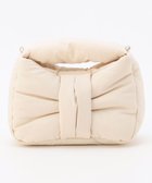 【組曲/KUMIKYOKU】のボンディングリボンバッグ アイボリー系|ID: prp329100004767554 ipo3291000000034526839