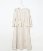 【自由区/JIYU-KU】のフラワーオパールプリント ワンピース ベージュ|ID: prp329100004767555 ipo3291000000034526843