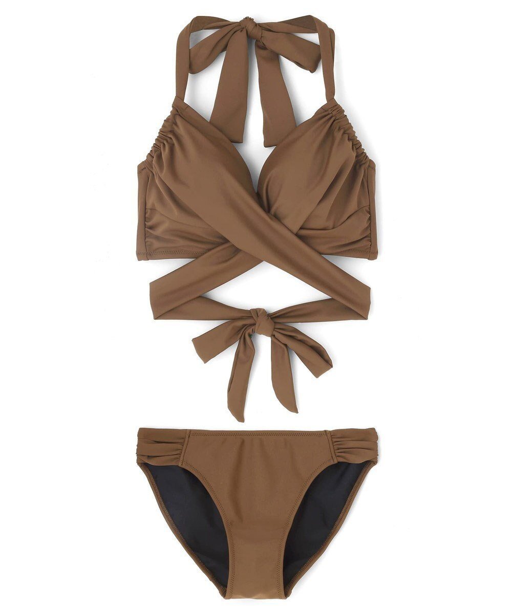 【三愛水着楽園/San-ai Resort】のワコール定番商品カップ使用 GHIカップの大きなお胸に対応【グラマラスフィット】ワイヤーブラ 9D-M 【San-ai Resort(サンアイリゾート)】 インテリア・キッズ・メンズ・レディースファッション・服の通販 founy(ファニー) ファッション Fashion レディースファッション Fashion for Women 水着 Swimwear レディース水着・ビーチウェア Swimwear & Beachwear アンダー Underwear Essentials ギャザー Gathered, Ruffled ショーツ Shorts, Short Pants シンプル Simple, Minimal フィット Fit, Slim Fit ポケット Pocket, Pocket Detail ラップ Wrap, Wrap Design リボン Ribbon, Bow ワイヤー Wire, Wired Bra 夏 Summer 定番 Standard, Basic Item S/S・春夏 SS, Spring/Summer, Warm Season 水着 Swimsuit, Swimwear A/W・秋冬 Autumn/Winter ブラック|ID: prp329100004767557 ipo3291000000034526851