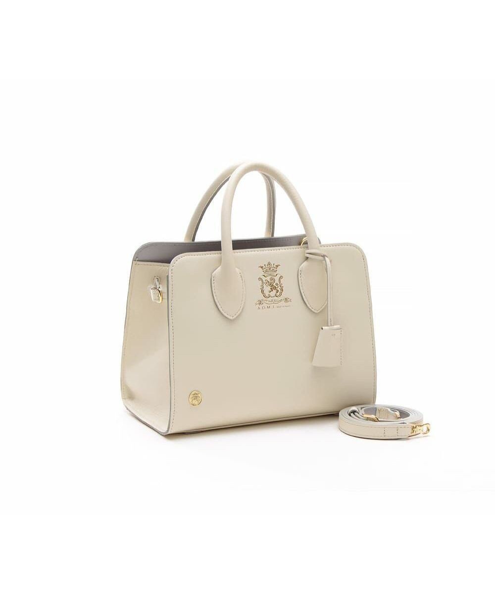 【アクセソワドゥマドモワゼルジャップ/A.D.M.J】の【牛革】 クラシックアニルブリロ/サイドベルトトート25cm(ショルダーストラップ付) インテリア・キッズ・メンズ・レディースファッション・服の通販 founy(ファニー) 　ファッション　Fashion　レディースファッション　Fashion for Women　バッグ　Bags　ベルト&ウエストマーク　Belts & Waist Accessories　フェミニン　Feminine, Girly　ポケット　Pocket, Pocket Detail　モチーフ　Motif, Design Theme　リュクス　Luxury, Elegant, High-End, Chic　MOON|ID: prp329100004767558 ipo3291000000034526856