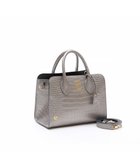 【アクセソワドゥマドモワゼルジャップ/A.D.M.J】の【牛革】クロコ型押しサイドバックルトート25cm(ショルダーストラップ付) GG|ID: prp329100004767559 ipo3291000000034526859