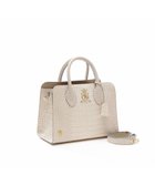 【アクセソワドゥマドモワゼルジャップ/A.D.M.J】の【牛革】クロコ型押しサイドバックルトート25cm(ショルダーストラップ付) AV|ID: prp329100004767559 ipo3291000000034526861