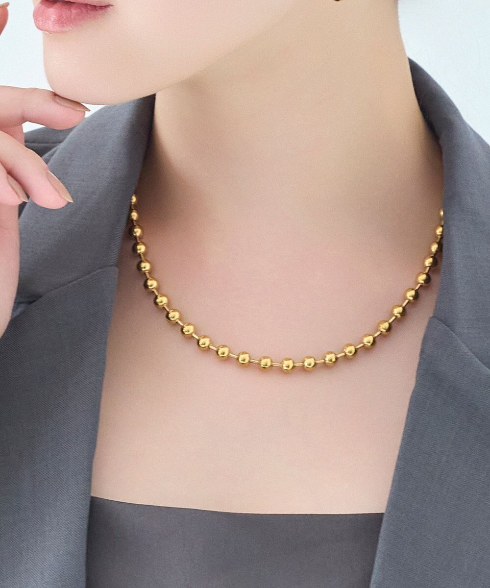 【フィービィー/phoebe】の【金属アレルギー対応】ドットラインネックレス ゴールド/ステンレス 人気、トレンドファッション・服の通販 founy(ファニー) ファッション Fashion レディースファッション Fashion for Women ジュエリー Jewelry ネックレス Necklaces & Pendants アクセサリー Fashion Accessories トレンド Trend, Trending Now ネックレス Necklace, Pendant Necklace バランス Balance, Style Balance other-1|ID: prp329100004767560 ipo3291000000034526863