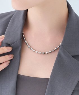 【フィービィー/phoebe】の【金属アレルギー対応】ドットラインネックレス シルバー/ステンレス 人気、トレンドファッション・服の通販 founy(ファニー) ファッション Fashion レディースファッション Fashion for Women ジュエリー Jewelry ネックレス Necklaces & Pendants アクセサリー Fashion Accessories シルバー Silver, Metallic Silver トレンド Trend, Trending Now ネックレス Necklace, Pendant Necklace バランス Balance, Style Balance |ID:prp329100004767561