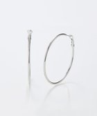 【フィービィー/phoebe】の【金属アレルギー対応】ライトフープピアス シルバー/ステンレス/大振り シルバー|ID: prp329100004767567 ipo3291000000035367933