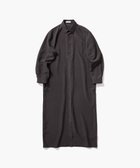 【エイトン/ATON】のSILK SUEDE ボタンダウンシャツドレス 人気、トレンドファッション・服の通販 founy(ファニー) ファッション Fashion レディースファッション Fashion for Women ワンピース Dresses フォーマル・パーティードレス・結婚式用ドレス Elegant & Casual Dresses シルク Silk, 100% Silk ストレート Straight, Straight Cut ドレス Dress, One-Piece 夏 Summer S/S・春夏 SS, Spring/Summer, Warm Season A/W・秋冬 Autumn/Winter thumbnail CHARCOAL GRAY|ID: prp329100004767574 ipo3291000000034526900
