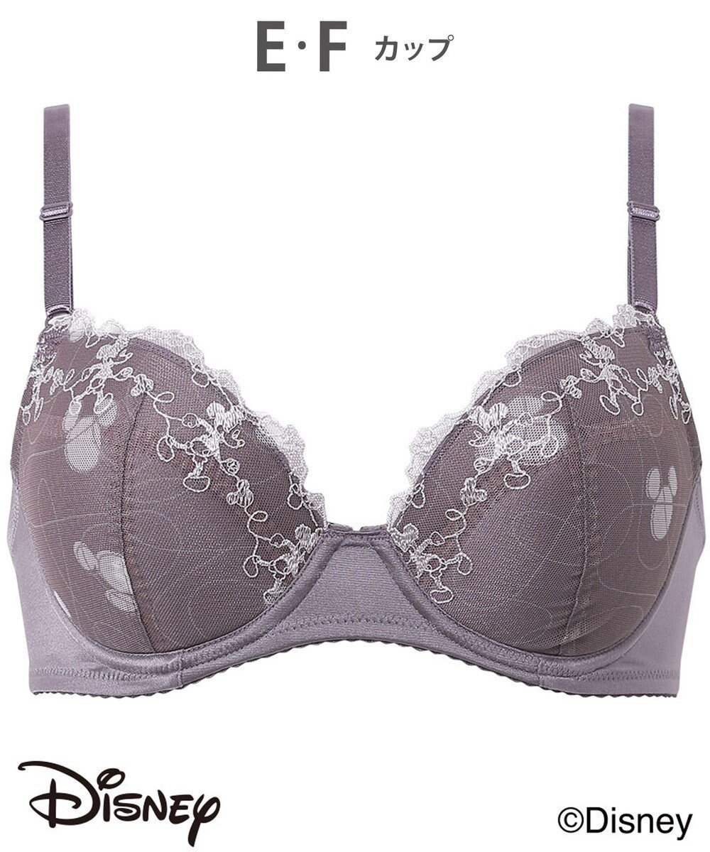 【ウィング/Wing】のブラジャー 【ディズニー】 自然なまるみシルエット ソフトなつけごこち 【ナチュラルアップブラ】 ミッキーマウス KB2063 ウイング/ワコール インテリア・キッズ・メンズ・レディースファッション・服の通販 founy(ファニー) ファッション Fashion レディースファッション Fashion for Women アンダー Underwear Essentials キャラクター Character, Licensed Characters スペシャル Special, Limited Edition なめらか Smooth, Silky Texture フィット Fit, Slim Fit ブラジャー Bra, Lingerie レース Lace, Lace Fabric ワイヤー Wire, Wired Bra おすすめ Recommended / Our Picks グレー|ID: prp329100004768282 ipo3291000000034536024