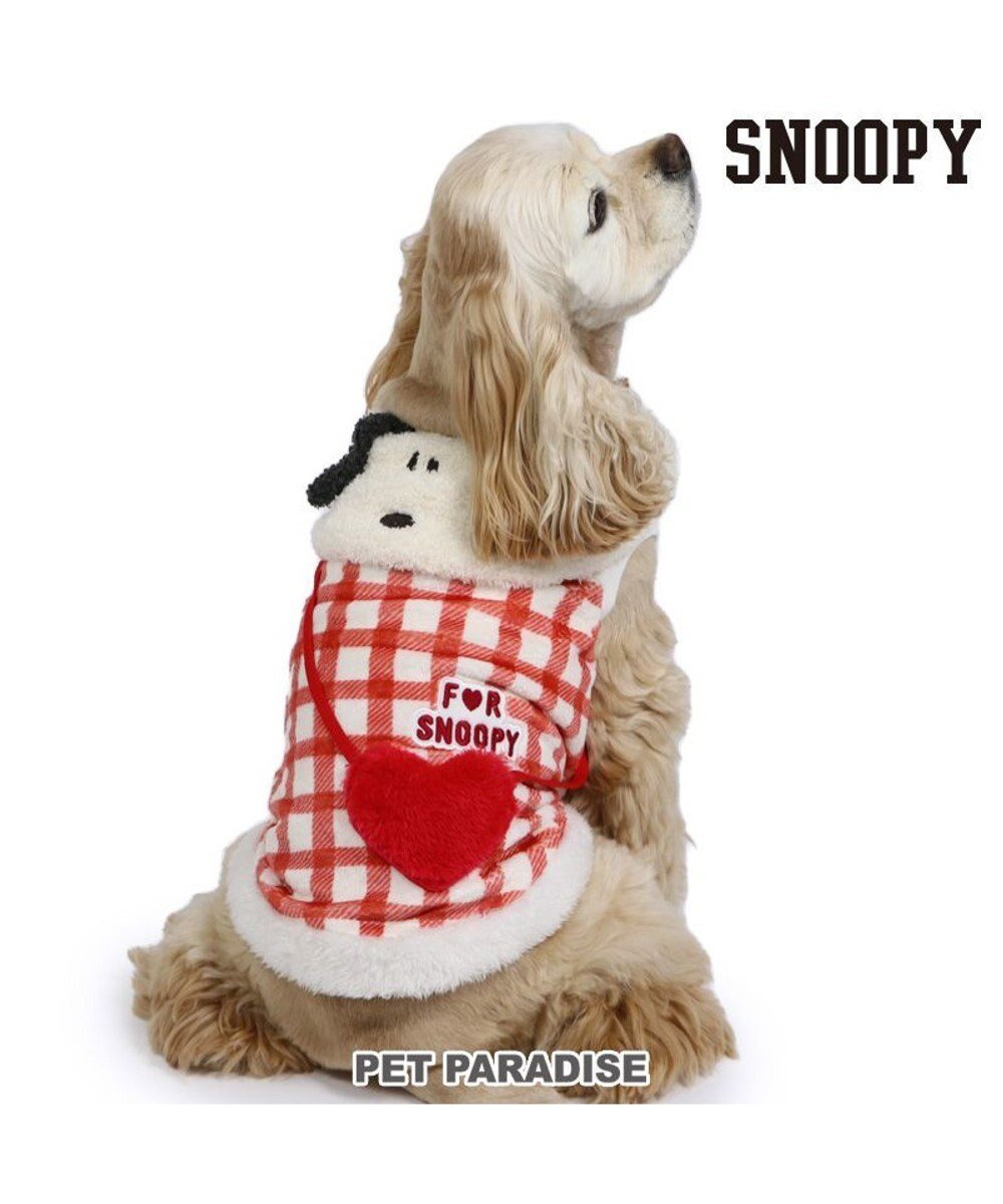 【ペットパラダイス/PET PARADISE / GOODS】のスヌーピー ハートボアベスト 中型犬 インテリア・キッズ・メンズ・レディースファッション・服の通販 founy(ファニー) ベスト Vest, Waistcoat 冬 Winter / This Winter 夏 Summer 春 Spring S/S・春夏 SS, Spring/Summer, Warm Season 犬 Dog A/W・秋冬 Autumn/Winter ホーム・キャンプ・アウトドア・お取り寄せ Home Living / Home & Lifestyle / Camping Gear / Outdoor Camping ペットグッズ Pet Supplies ホワイト×レッド|ID: prp329100004768284 ipo3291000000034536030