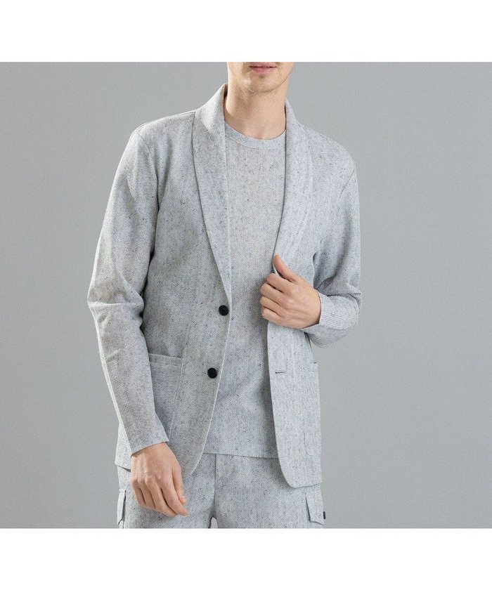 【ジョゼフ オム/JOSEPH HOMME / MEN】のリネンドビージャージー カットソージャケット インテリア・キッズ・メンズ・レディースファッション・服の通販 founy(ファニー) https://founy.com/ ファッション Fashion メンズファッション Fashion for Men アウター Men's Coats Outerwear おすすめ Recommended / Our Picks アンサンブル Ensemble Set カットソー Cut and Sewn Top カーディガン Cardigan, Knitwear ジャケット Jacket, Outerwear ストレッチ Stretch, Stretchy Fabric リゾート Resort, Vacation Style リネン Linen, Linen Fabric エレガント 上品 Elegant 夏 Summer 春 Spring S/S・春夏 SS, Spring/Summer, Warm Season 羽織 Haori, Light Jacket |ID: prp329100004768299 ipo3291000000034536086