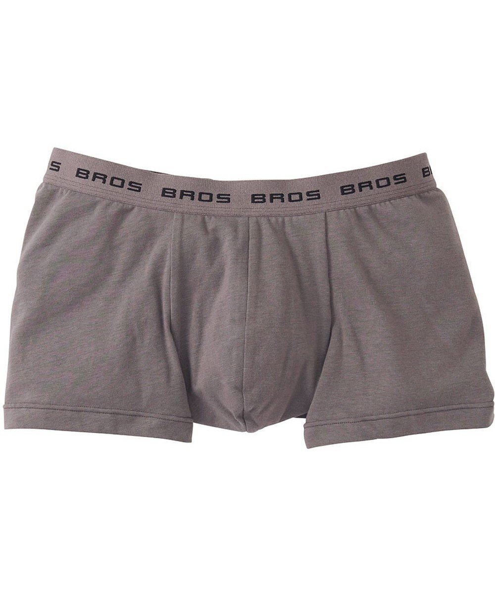 【ワコール/Wacoal / MEN】のボクサーパンツ オーガニック綿混(本体) フロント快適設計 肌あたり軽減設計 前閉じ 下着 GT3430 /ブロス バイ ワコールメン インテリア・キッズ・メンズ・レディースファッション・服の通販 founy(ファニー) 　ファッション　Fashion　メンズファッション　Fashion for Men　ボトムス　Bottoms　アンダー　Underwear Essentials　オーガニック　Organic Cotton　フラット　Flat, Flat Shoes　フロント　Front, Front Design　ベーシック　Basic, Essential　グレー|ID: prp329100004768303 ipo3291000000034536108