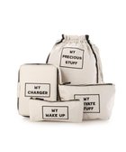 【アンビリオン/UNBILLION】のカシュカシュ cachecache / トラベルシシュウ4個セット アイボリー|ID: prp329100004768309 ipo3291000000034536174