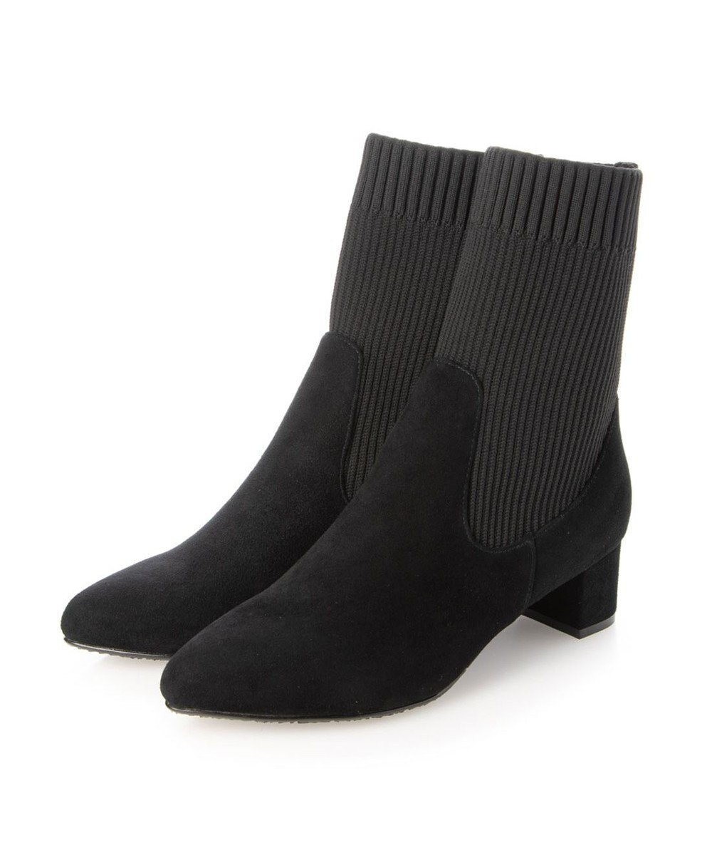 【リズ ラフィーネ/Riz raffinee】のRiz raffinee ポインテッドニットブーツ インテリア・キッズ・メンズ・レディースファッション・服の通販 founy(ファニー) ファッション Fashion レディースファッション Fashion for Women エレガント 上品 Elegant オケージョン Occasion Wear シンプル Simple, Minimal トレンド Trend, Trending Now フェミニン Feminine, Girly ベーシック Basic, Essential A/W・秋冬 Autumn/Winter 2022年 2022 2022-2023秋冬・A/W Autumn/Winter 2022–23 AW22–23 日本製 Made In Japan セレモニー Ceremony 卒業式 Graduation Ceremony ビジネス 仕事 通勤 Business / Work / Commuting ブラックスエード|ID: prp329100004768315 ipo3291000000034536219