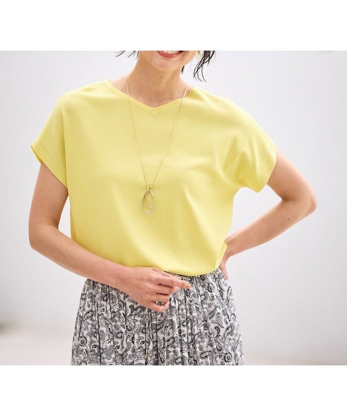 【エニー/ANY】の【洗濯機可/UVカット/アンチピリング】ハーフスリーブニット インテリア・キッズ・メンズ・レディースファッション・服の通販 founy(ファニー) https://founy.com/ ファッション Fashion レディースファッション Fashion for Women トップス・カットソー Cut & Sew Tops ニット Knit Tops & Sweaters おすすめ Recommended / Our Picks インナー Innerwear コンパクト Compact, Small Size シンプル Simple, Minimal ジャケット Jacket, Outerwear セーター Sweater, Knitwear エレガント 上品 Elegant 夏 Summer 春 Spring S/S・春夏 SS, Spring/Summer, Warm Season |ID: prp329100004768320 ipo3291000000034536242