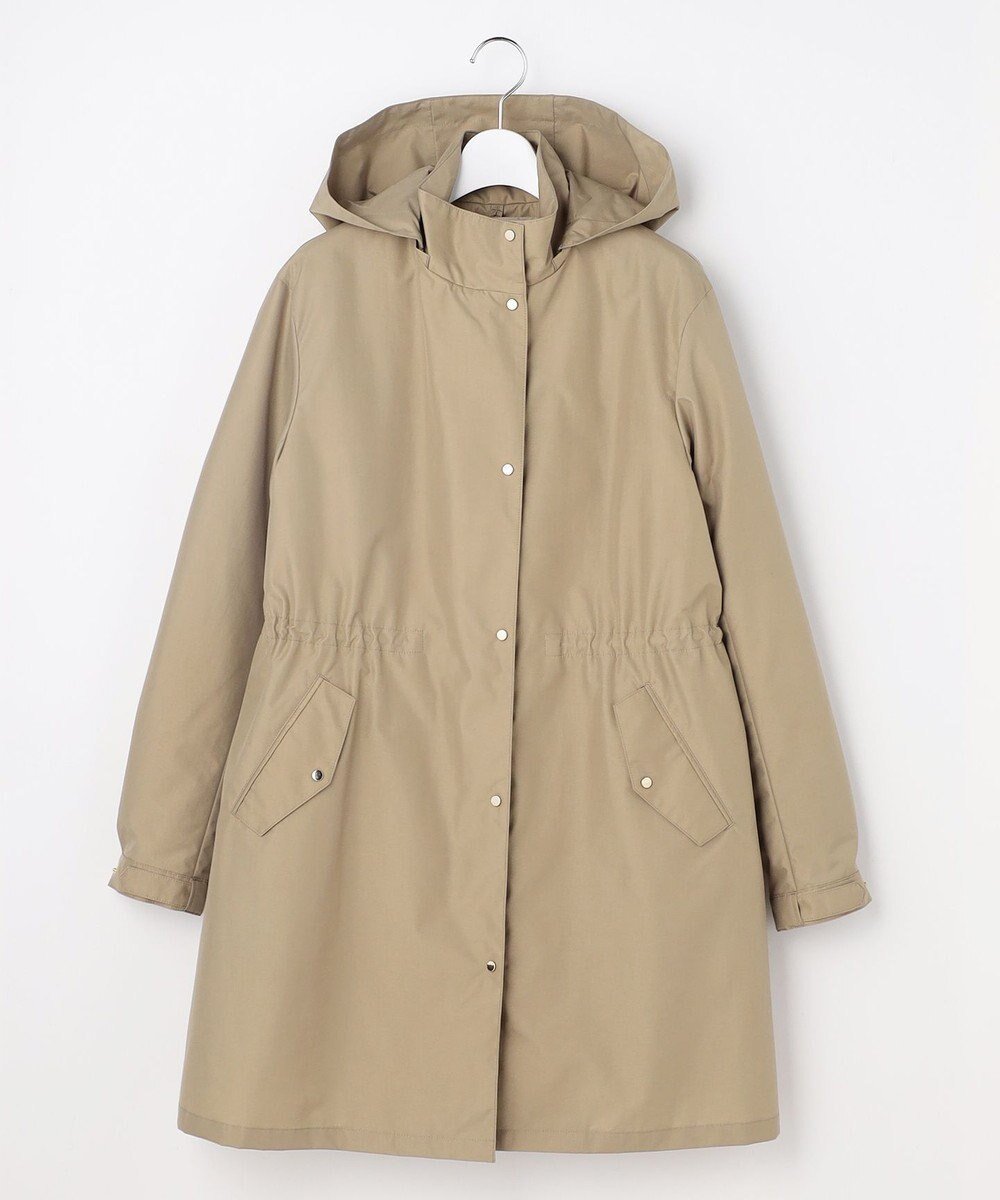 【ジェイ プレス/J.PRESS】の【2way】スパンライクナイロンタッサー フーデッド コート インテリア・キッズ・メンズ・レディースファッション・服の通販 founy(ファニー) ファッション Fashion レディースファッション Fashion for Women アウター Coat / Outerwear Collection コート・ロングコート・ピーコート Long Coats, Peacoats & More レディースジャケット・軽アウター Jackets インナー Innerwear キルティング Quilted, Quilting ギャザー Gathered, Ruffled ジャケット Jacket, Outerwear ドット Polka Dot, Dot Pattern ライナー Liner, Inner Layer リラックス Relax, Relaxed Fit ロング Long, Long-Length A/W・秋冬 Autumn/Winter S/S・春夏 SS, Spring/Summer, Warm Season 夏 Summer エレガント 上品 Elegant キャメル系|ID: prp329100004768324 ipo3291000000034536262
