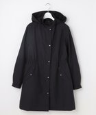 【ジェイ プレス/J.PRESS】の【2way】スパンライクナイロンタッサー フーデッド コート ブラック系|ID: prp329100004768324 ipo3291000000034536263