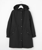 【ジェイ プレス/J.PRESS】の【2way】スパンライクナイロンタッサー フーデッド コート ブラック系|ID: prp329100004768324 ipo3291000000034707115