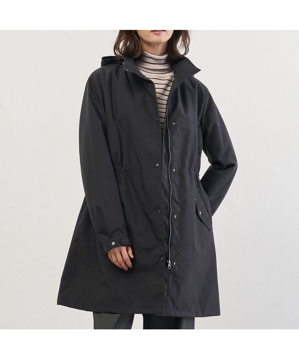 【ジェイ プレス/J.PRESS】の【2way】スパンライクナイロンタッサー フーデッド コート 人気、トレンドファッション・服の通販 founy(ファニー) 　ファッション　Fashion　レディースファッション　Fashion for Women　アウター　Coat / Outerwear Collection　コート・ロングコート・ピーコート　Long Coats, Peacoats & More　レディースジャケット・軽アウター　Jackets　インナー　Innerwear　キルティング　Quilted, Quilting　ギャザー　Gathered, Ruffled　ジャケット　Jacket, Outerwear　ドット　Polka Dot, Dot Pattern　ライナー　Liner, Inner Layer　リラックス　Relax, Relaxed Fit　ロング　Long, Long-Length　A/W・秋冬　Autumn/Winter　S/S・春夏　SS, Spring/Summer, Warm Season　夏　Summer　エレガント 上品　Elegant　 other-1|ID: prp329100004768324 ipo3291000000034922710