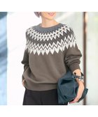 【自由区/JIYU-KU】のフェアアイル ニット 人気、トレンドファッション・服の通販 founy(ファニー) ファッション Fashion レディースファッション Fashion for Women トップス・カットソー Cut & Sew Tops ニット Knit Tops & Sweaters エアリー Airy Texture ストーン Stone, Gem-Like セーター Sweater, Knitwear フェミニン Feminine, Girly ミックス Mix, Mixed Style 夏 Summer 春 Spring S/S・春夏 SS, Spring/Summer, Warm Season thumbnail グレー系|ID: prp329100004768328 ipo3291000000034971667