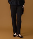 【自由区/JIYU-KU】のジョーゼットニット パンツ ブラック|ID: prp329100004768330 ipo3291000000034536285