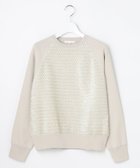 【自由区/JIYU-KU】のジャカードコンビ プルオーバー ベージュ|ID: prp329100004768336 ipo3291000000034536302