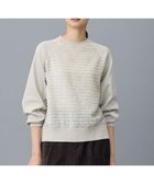 【自由区/JIYU-KU】のジャカードコンビ プルオーバー ベージュ|ID: prp329100004768336 ipo3291000000034675274