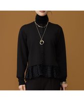 【自由区/JIYU-KU】のジャカードコンビ カーディガン 人気、トレンドファッション・服の通販 founy(ファニー) ファッション Fashion レディースファッション Fashion for Women トップス・カットソー Cut & Sew Tops カーディガン・羽織り Layered Style Cardigans カーディガン Cardigan, Knitwear コンビ Combo, Combination Style サテン Satin, Glossy Fabric ジャカード／ジャガード Jacquard, Woven Pattern ツイード／ツィード Choker, Choker Necklace フェミニン Feminine, Girly ペプラム Peplum, Flared Hem ボトム Bottoms, Lower Wear エレガント 上品 Elegant 夏 Summer 春 Spring S/S・春夏 SS, Spring/Summer, Warm Season 軽量 Lightweight, Ultra Light |ID:prp329100004768337