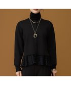 【自由区/JIYU-KU】のジャカードコンビ カーディガン ブラック|ID: prp329100004768337 ipo3291000000034536304