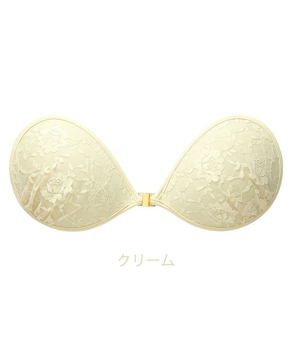 【ブラデリス ニューヨーク/BRADELIS New York】の【NuBra / ナチュラルタイプ】ヌーブラ・エアーライト ノエジア 蒸れにくい バックレス コレクション デザインヌーブラ 正規品 インテリア・キッズ・メンズ・レディースファッション・服の通販 founy(ファニー) 　ファッション　Fashion　レディースファッション　Fashion for Women　バッグ　Bags　アンダー　Underwear Essentials　オイル　Body Oil　キャミソール　Camisole, Spaghetti Strap Top　コレクション　Collection, Seasonal Line　軽量　Lightweight, Ultra Light　ショルダー　Shoulder, Shoulder Strap　シリコン　Silicone, Silicone Material　タオル　Towel, Bath Towel　ドレス　Dress, One-Piece　人気　Popular, Best Seller　パイピング　Piping, Trim Design　フィット　Fit, Slim Fit　フェミニン　Feminine, Girly　フォルム　Silhouette, Form　ブラジャー　Bra, Lingerie　ボタニカル　Botanical, Floral Pattern　ラベンダー　Lavender　ランジェリー　Lingerie, Intimate Wear　レース　Lace, Lace Fabric　A/W・秋冬　Autumn/Winter　おすすめ　Recommended / Our Picks　結婚式　Wedding　クリーム|ID: prp329100004768340 ipo3291000000035696401