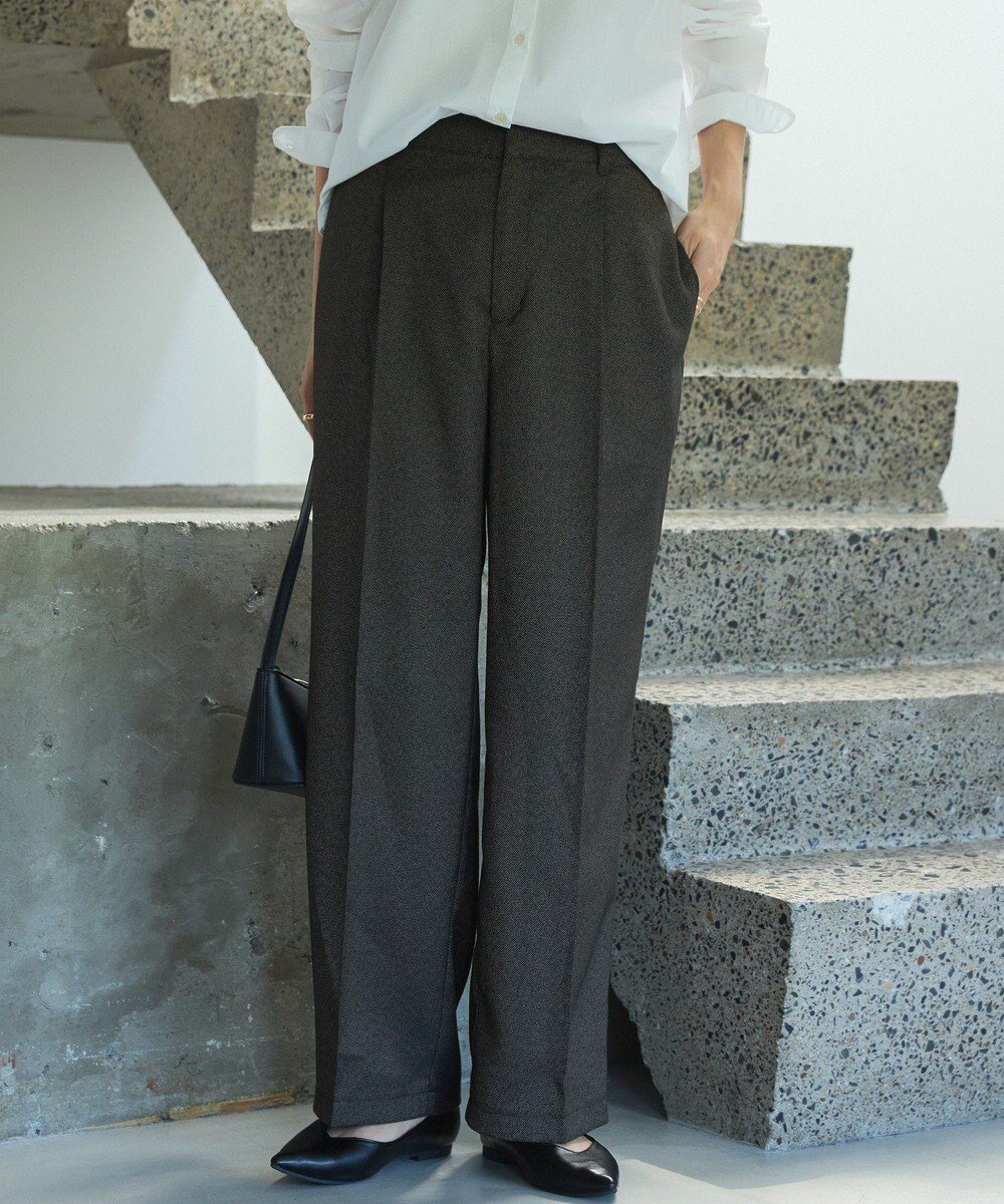 【アメリカンホリック/AMERICAN HOLIC】の美・美・美ツイードワイドパンツ インテリア・キッズ・メンズ・レディースファッション・服の通販 founy(ファニー) ファッション Fashion レディースファッション Fashion for Women パンツ Pants & Trousers アメリカン American Style ギャザー Gathered, Ruffled スタイリッシュ Stylish, Fashionable センター Center, Center Line ツイード Twill, Twill Weave ポケット Pocket, Pocket Detail ワイド Wide, Wide Fit A/W・秋冬 Autumn/Winter Brown|ID: prp329100004768349 ipo3291000000034536346