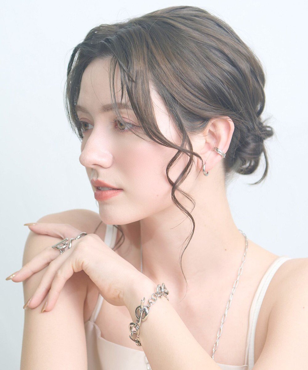 【ブランコトーキョー/blancotokyo】の【金属アレルギー対応】シンプルフープピアス CALM インテリア・キッズ・メンズ・レディースファッション・服の通販 founy(ファニー) 　ファッション　Fashion　レディースファッション　Fashion for Women　アクセサリー　Fashion Accessories　コーティング　Coating, Coated Finish　シンプル　Simple, Minimal　おすすめ　Recommended / Our Picks　シルバー|ID: prp329100004768352 ipo3291000000035696423