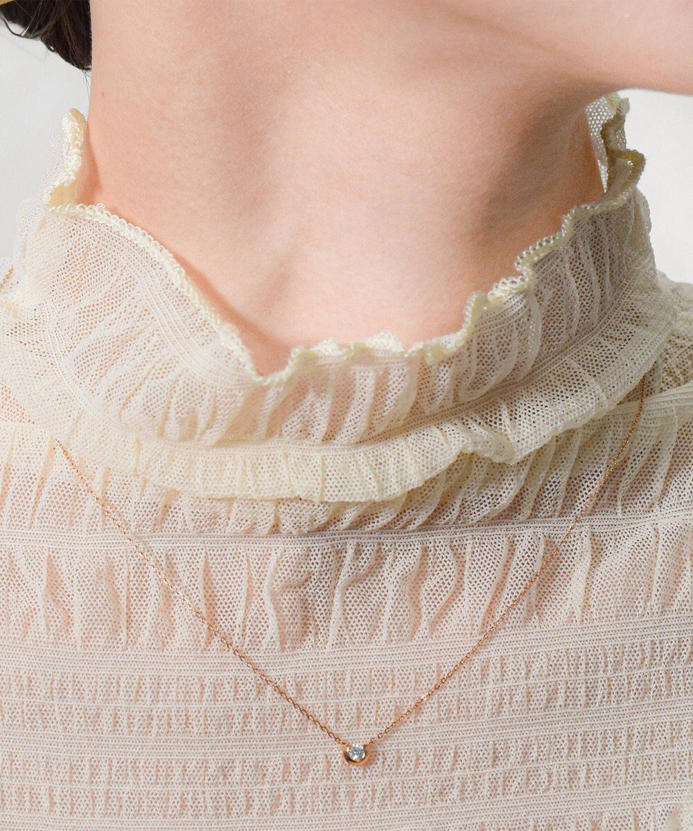 【ブランコトーキョー/blancotokyo】の【金属アレルギー対応】ジルコニアネックレス FORTUNA インテリア・キッズ・メンズ・レディースファッション・服の通販 founy(ファニー) 　ファッション　Fashion　レディースファッション　Fashion for Women　ジュエリー　Jewelry　ネックレス　Necklaces & Pendants　アクセサリー　Fashion Accessories　コーティング　Coating, Coated Finish　シンプル　Simple, Minimal　ジュエリー　Jewelry, Accessories　デニム　Denim, Jeans Material　ネックレス　Necklace, Pendant Necklace　おすすめ　Recommended / Our Picks　エレガント 上品　Elegant　ギフト プレゼント　Gift / Present　ピンクゴールド|ID: prp329100004768357 ipo3291000000035512019