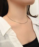 【ブランコトーキョー/blancotokyo】の【金属アレルギー対応】ベネチアンチェーンネックレス LAGUNA 人気、トレンドファッション・服の通販 founy(ファニー) ファッション Fashion レディースファッション Fashion for Women ジュエリー Jewelry ネックレス Necklaces & Pendants アクセサリー Fashion Accessories コーティング Coating, Coated Finish シンプル Simple, Minimal デコルテ Décolleté, Neckline ネックレス Necklace, Pendant Necklace エレガント 上品 Elegant thumbnail シルバー|ID: prp329100004768359 ipo3291000000035581501