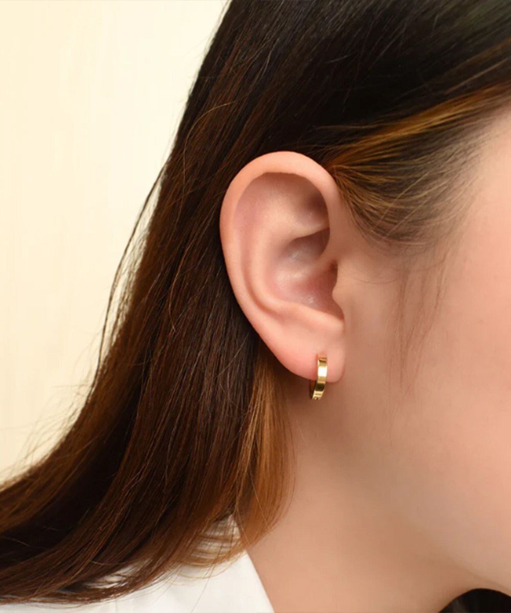 【ブランコトーキョー/blancotokyo】の【金属アレルギー対応】フープピアス PLANUM インテリア・キッズ・メンズ・レディースファッション・服の通販 founy(ファニー) 　ファッション　Fashion　レディースファッション　Fashion for Women　アクセサリー　Fashion Accessories　コーティング　Coating, Coated Finish　シンプル　Simple, Minimal　スクエア　Square, Square Shape　フォルム　Silhouette, Form　フープ　Hoop, Hoop Earrings　エレガント 上品　Elegant　ゴールド|ID: prp329100004768363 ipo3291000000035696453