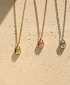 【その他のブランド/Other】の【金属アレルギー対応】ドロップモチーフネックレス RUGIADA ピンクゴールド|ID: prp329100004768364 ipo3291000000034536396