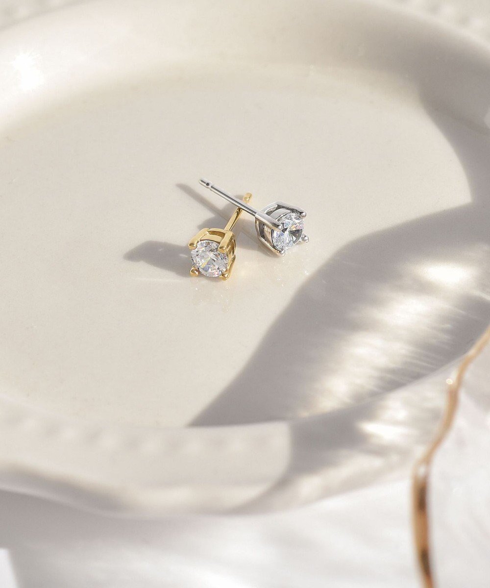 【ブランコトーキョー/blancotokyo】の【金属アレルギー対応】ジルコニアピアス SIRIUS インテリア・キッズ・メンズ・レディースファッション・服の通販 founy(ファニー) ファッション Fashion レディースファッション Fashion for Women アクセサリー Fashion Accessories コーティング Coating, Coated Finish シンプル Simple, Minimal フォーマル Formal, Dressy おすすめ Recommended / Our Picks エレガント 上品 Elegant シルバー|ID: prp329100004768365 ipo3291000000034536400