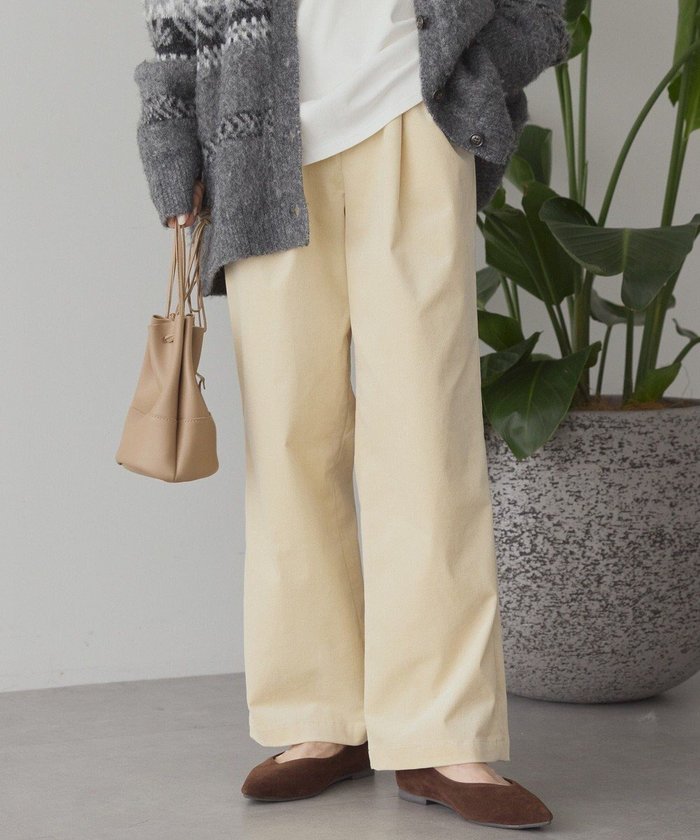 【アメリカンホリック/AMERICAN HOLIC】のカラーコールイージーパンツ インテリア・キッズ・メンズ・レディースファッション・服の通販 founy(ファニー) https://founy.com/ ファッション Fashion レディースファッション Fashion for Women パンツ Pants & Trousers アメリカン American Style コーデュロイ Corduroy, Cord Fabric シンプル Simple, Minimal スタイリッシュ Stylish, Fashionable ポケット Pocket, Pocket Detail ワイド Wide, Wide Fit A/W・秋冬 Autumn/Winter エレガント 上品 Elegant |ID: prp329100004768374 ipo3291000000035630795