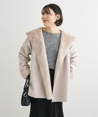 【グリーンパークス/Green Parks】のフーディガウンコート Light Gray|ID: prp329100004768378 ipo3291000000034536459