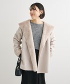 【グリーンパークス/Green Parks】のフーディガウンコート Light Gray|ID: prp329100004768378 ipo3291000000035626779