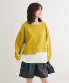 【グリーンパークス/Green Parks】のカットコーデュロイドッキングプルオーバー Lime Green|ID: prp329100004768383 ipo3291000000034536488