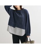 【グリーンパークス/Green Parks】のカットコーデュロイドッキングプルオーバー Navy|ID: prp329100004768383 ipo3291000000034536489