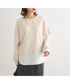 【グリーンパークス/Green Parks】のカットコーデュロイドッキングプルオーバー 人気、トレンドファッション・服の通販 founy(ファニー) ファッション Fashion レディースファッション Fashion for Women トップス・カットソー Cut & Sew Tops シャツ・ブラウス・オフィスカジュアル Elegant Blouses & Button-Ups ロングTシャツ・Tシャツ Longline T-Shirts & Tees カジュアルプルオーバー・ニットトップス Pullovers & Knit Tops / Casual Pullovers カットソー・ベーシックTシャツ Cut-and-Sewn Tops / Stretch Tees & Basics おすすめ Recommended / Our Picks カットソー Cut and Sewn Top コーデュロイ Corduroy, Cord Fabric スリム Slim, Slim Fit ドッキング Docking, Mixed Material ボトム Bottoms, Lower Wear ポケット Pocket, Pocket Detail ワイド Wide, Wide Fit A/W・秋冬 Autumn/Winter thumbnail Ecru|ID: prp329100004768383 ipo3291000000034993284