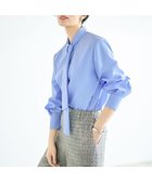 【自由区/JIYU-KU】の【カタログ掲載】ナチュラルタッチボウタイ ブラウス サックス|ID: prp329100004768384 ipo3291000000034606566