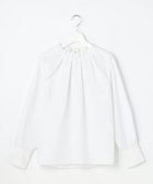 【自由区/JIYU-KU】のナチュラルタッチスタンドカラー ブラウス オフ|ID: prp329100004768385 ipo3291000000034536499